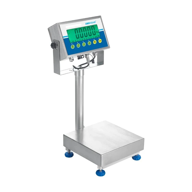 Adam GGS 8 Platform Weighing Scale, 8kg Capacity, LCD Backlight Display, RS232 Interface GGS 8