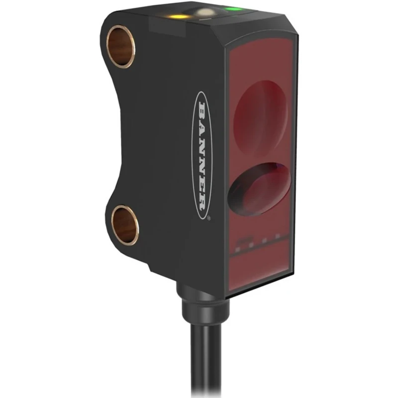 Banner Background Suppression Photoelectric Sensor Rectangular Sensor 5 mm to 70 mm Detection Range NPN Output VS8EANAF70Q5