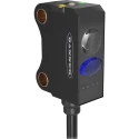 Banner Background Suppression Photoelectric Sensor Rectangular Style Blue LED PNP Output IP67 Protection VS8APFF50BQ3