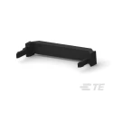 TE Connectivity Strain Relief Bracket for use with 1-499252 Model 1-499252-0, Black Thermoplastic, AMP-LATCH Series
