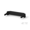 TE Connectivity Strain Relief Bracket for use with 1-499252 Model 1-499252-0, Black Thermoplastic, AMP-LATCH Series
