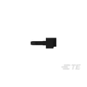 TE Connectivity Strain Relief Bracket for use with 1-499252 Model 1-499252-0, Black Thermoplastic, AMP-LATCH Series