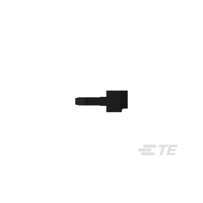TE Connectivity Strain Relief Bracket for use with 1-499252 Model 1-499252-0, Black Thermoplastic, AMP-LATCH Series