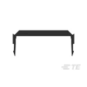 TE Connectivity Strain Relief Bracket for use with 1-499252 Model 1-499252-0, Black Thermoplastic, AMP-LATCH Series