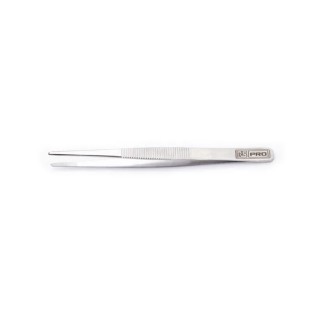 RS PRO Stainless Steel Rounded Tweezer 120mm Precision Handling 192-3654
