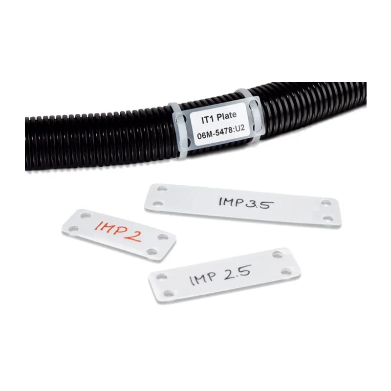 HellermannTyton IT Cable Tie Cable Marker Pre-printed "0" Natural Polyamide 66 4.8 mm Cable Diameter 151-42119 IT1-PA66-NA