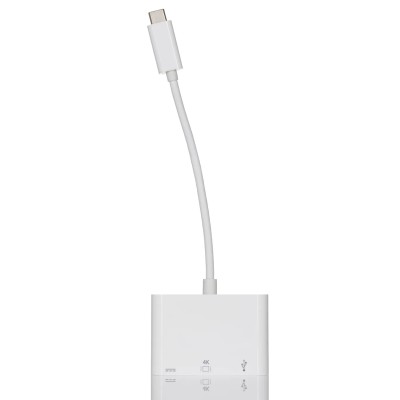 RS PRO USB Type C to HDMI Adapter with Power Delivery 60W USB 3.1 HDMI USB 3.0 Port 192-4703