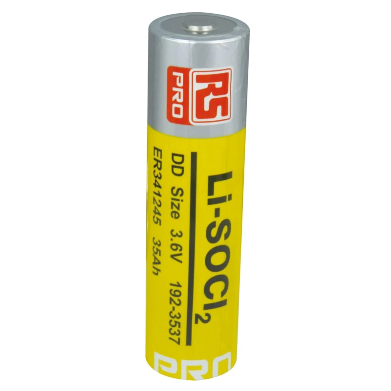 RS PRO Lithium Thionyl Chloride 3.6 V DD Battery ER341245