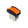 APEM SPDT Latching On-On Rocker Switch Panel Polyamide Housing Panel Cutout 21.08x36.8mm KH136AAZXXG12N