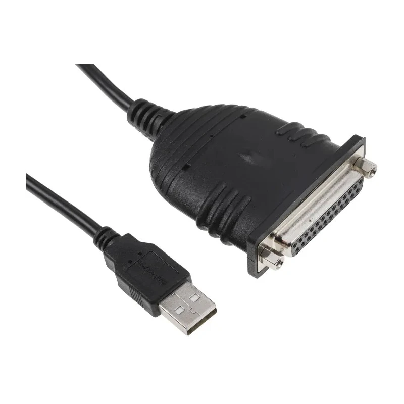 StarTech.com USB 2.0 Converter Cable USB to DB 25 Female Parallel Port 1.7m ICUSB1284D25