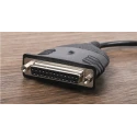 StarTech.com USB 2.0 Converter Cable USB to DB 25 Female Parallel Port 1.7m ICUSB1284D25