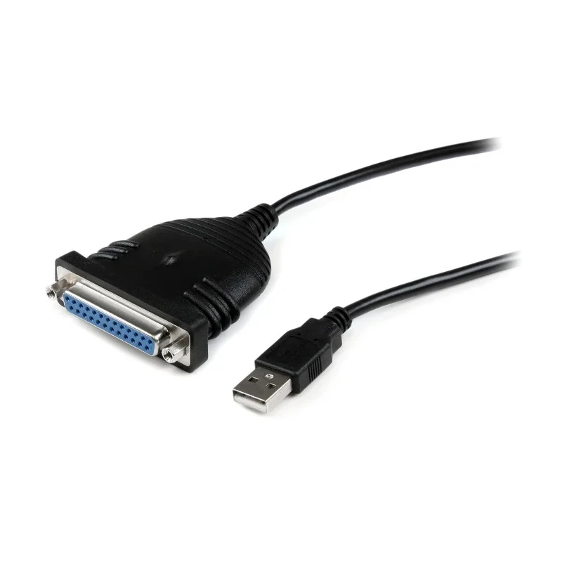 StarTech.com USB 2.0 Converter Cable USB to DB 25 Female Parallel Port 1.7m ICUSB1284D25