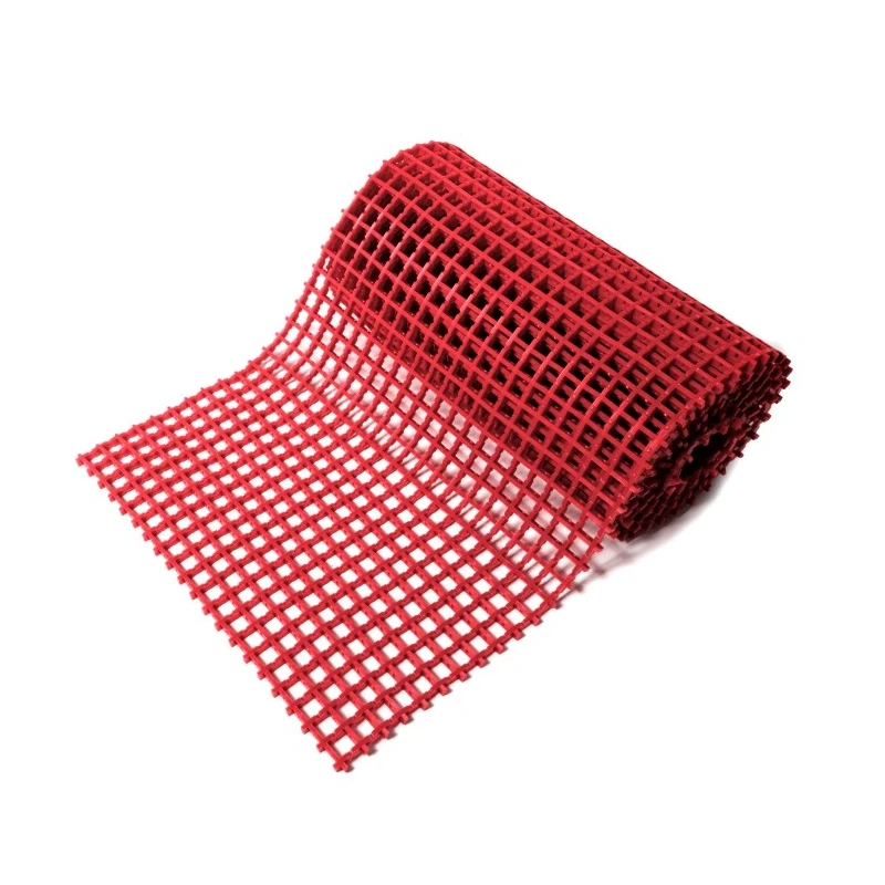 Coba Europe Red Anti-Slip Polyvinyl Chloride Mat Hole Finish 5 m x 0.9mm x 12 mm CS030905