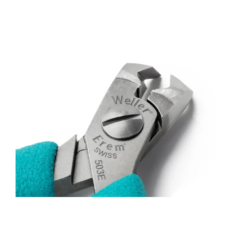 Weller Erem Flush ESD Safe Tip Cutter Cable Cutter 115mm Length 1.6mm Max Cutting Capacity 503E