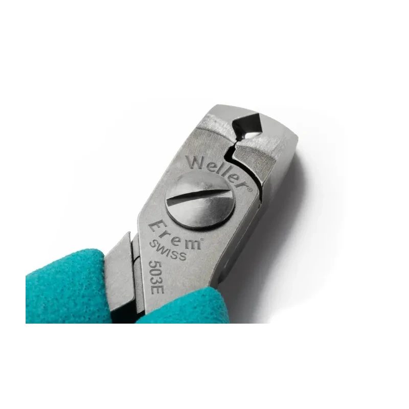 Weller Erem Flush ESD Safe Tip Cutter Cable Cutter 115mm Length 1.6mm Max Cutting Capacity 503E