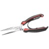 Facom Carbon Steel Round Nose Plier, 200mm Overall Length, 20mm Jaw, Ergonomic Bi-Material Grip, Chrome Finish 185A.20CPE
