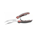 Facom Carbon Steel Round Nose Plier, 200mm Overall Length, 20mm Jaw, Ergonomic Bi-Material Grip, Chrome Finish 185A.20CPE