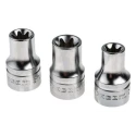 Facom 6-Piece 1/2 in, 1/4 in Standard Socket Set RSX.J6