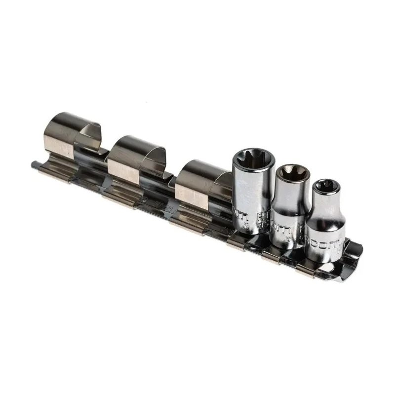 Facom 6-Piece 1/2 in, 1/4 in Standard Socket Set RSX.J6