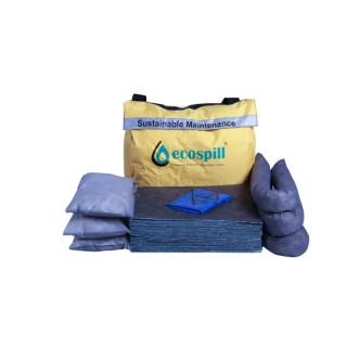 Ecospill Ltd 50 L Maintenance Spill Kit Sustainable Absorbent Pads Pillows Socks M1880050