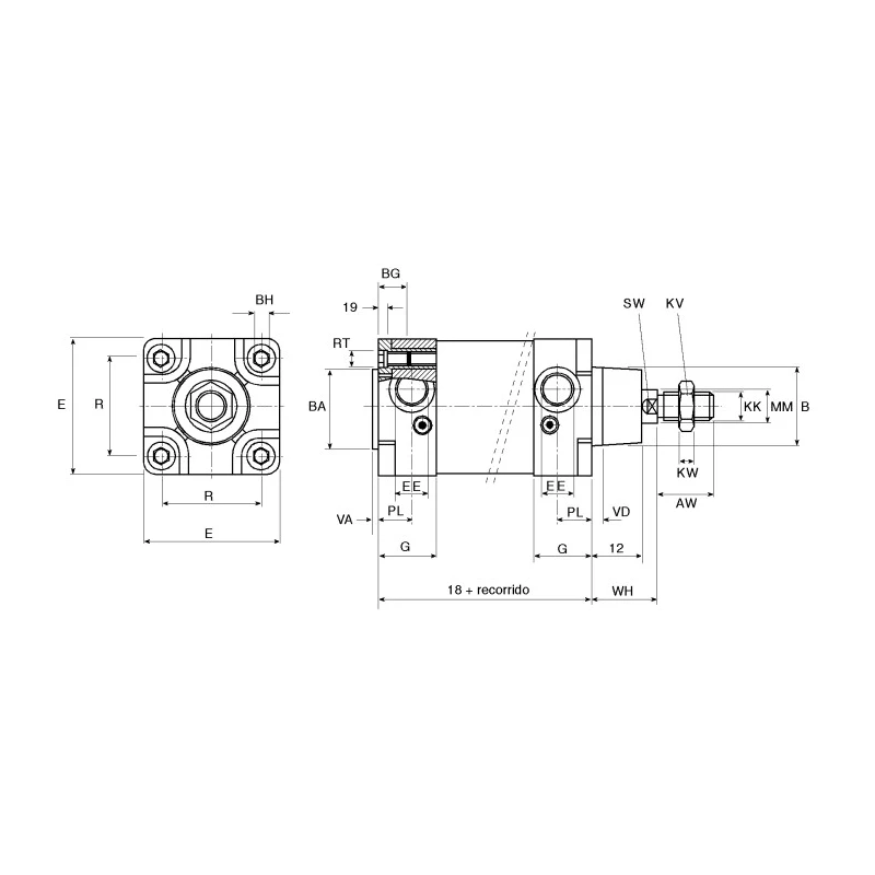 Norgren Locknut for Industrial Compressed Air Systems M/P1501/89, 5mm Width, Steel Material, RT/57 Series M/P1501/89