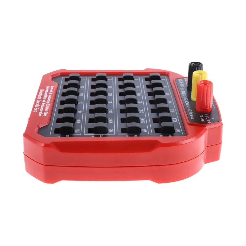 RS PRO Resistance Decade Box 7 Decade 1Ω to 11 MΩ 0.3W ±1%+0.3Ω Accuracy Model 193-8686