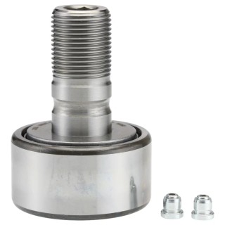 INA Stud Cam Follower 20 mm Bore Diameter, 47 mm Roller Diameter, Static Load Rating 26000 N, Dynamic Load KR47-X-PP-A