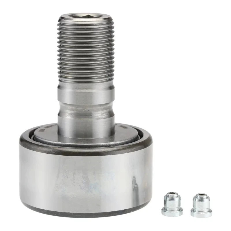 INA Stud Cam Follower 20 mm Bore Diameter, 47 mm Roller Diameter, Static Load Rating 26000 N, Dynamic Load KR47-X-PP-A