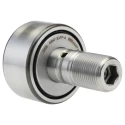 INA Stud Cam Follower 20 mm Bore Diameter, 47 mm Roller Diameter, Static Load Rating 26000 N, Dynamic Load KR47-X-PP-A