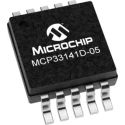 Microchip 14-bit 1-Channel Analog-to-Digital Converter 500ksps Serial Interface 10-Pin Surface Mount MCP33141D-05-E/MS