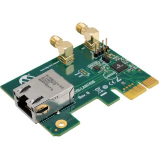 Microchip LAN7430 PCIe 3.1 Single Lane 2.5GT/s to 10/100/1000 Ethernet Evaluation Board 