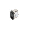 XP Power IEC Filter 264V AC 4A Screw Mount 2 Pole Switch 1 Fuse Faston Termination FGSMA04BFR