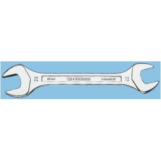 Facom Double Ended Open Spanner Metric Size 26 to 28 mm, Satin Chrome Finish, 282mm Overall Length 44.26X28