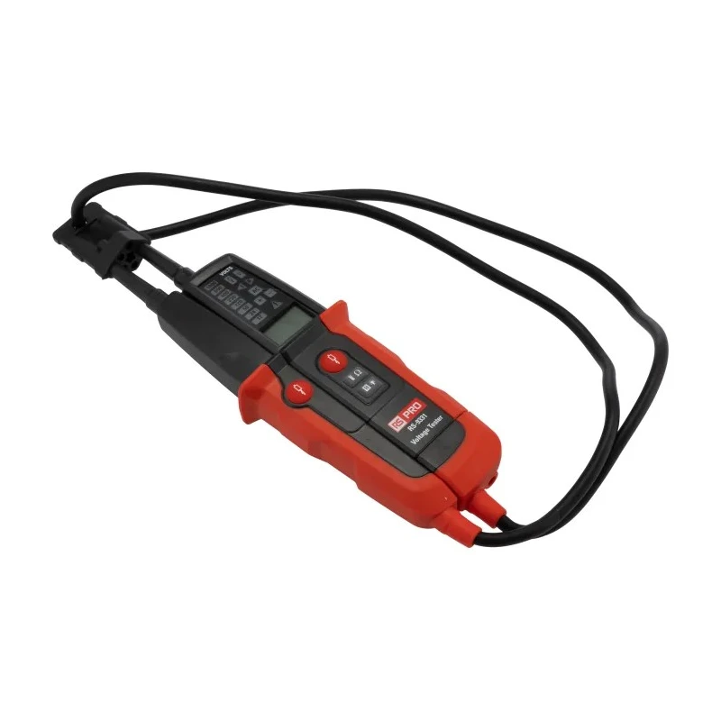 RS PRO LCD Voltage Tester 1000V AC/DC Battery Powered CAT IV CAT III 193-8692