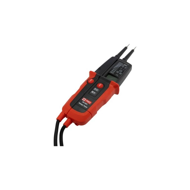 RS PRO LCD Voltage Tester 1000V AC/DC Battery Powered CAT IV CAT III 193-8692