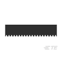 TE Connectivity AMPMODU Series Straight Surface PCB Socket, 20-Contact, 2 Row, 2 mm Pitch, 650V, 12A 2-2314844-0