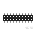 TE Connectivity AMPMODU Series Straight Surface PCB Socket, 20-Contact, 2 Row, 2 mm Pitch, 650V, 12A 2-2314844-0