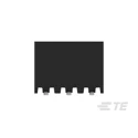 TE Connectivity AMPMODU Series Straight Surface PCB Socket, 6-Contact, 2 Row, 2 mm Pitch, 12A, 650V, Liquid 2314844-6