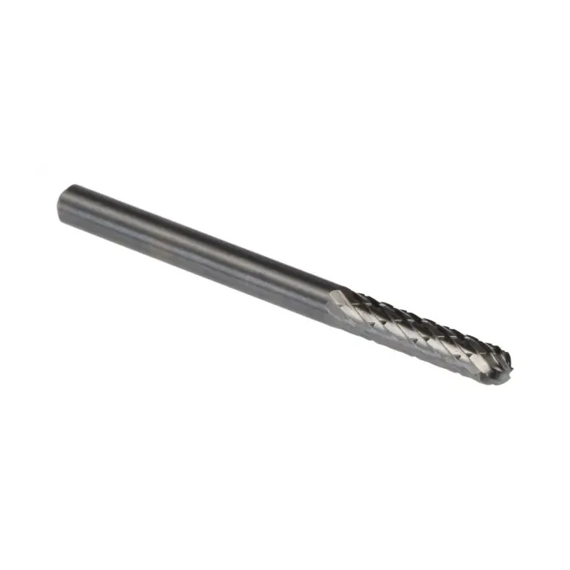 Dormer P805 Series Ball Nosed Cylinder Burr, 3 mm Carbide P8053.0X3.0
