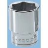 Facom Socket 1/2 in Drive 18 mm Standard Square Chrome Vanadium Steel 36mm Overall Length S.18H