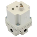 SMC Pneumatic Regulator, G 1/8 Port, 0.005 to 0.9 MPa Max Outlet Pressure, 50°C Operating Temperature ITV1050-33F1N3