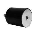 RS PRO M6 x 20 Anti-Vibration Mount Male to Female Bobbin with 28 kg Compression, 20 mm OD, 15 mm H 196-1349