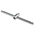 Facom 1/4 in Square Sliding T-Handle Socket, Chrome Finish, Steel Material, 115mm Overall Length R.120A