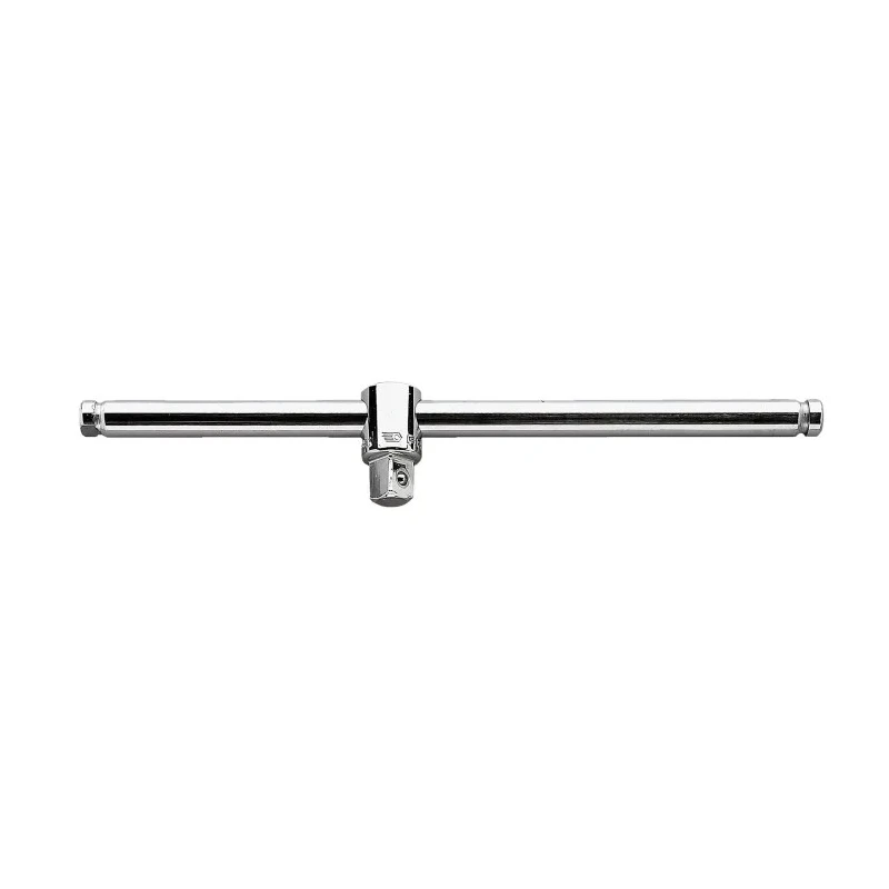 Facom 1/2 in Socket with T-Handle, Chrome Vanadium Steel, Chrome Finish, 275mm Overall Length S.120A
