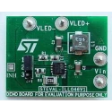 STMicroelectronics LED Driver Evaluation Board with ST1CC40 3 A DC Constant Current 850 kHz Switching STEVAL-ILL046V1