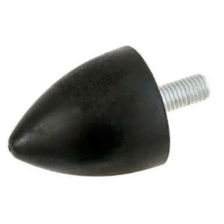 RS PRO M6 x 18 Anti-Vibration Mount Bump Stop with 208 kg Compression Load, 20 mm Outside Diameter, 15 mm Height 196-1362