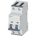 Siemens SENTRON Miniature Circuit Breaker 2-Pole 4A Type C 400V AC 72V DC 6 kA Breaking Capacity 5SY62047