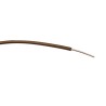 RS PRO Brown Single Core Hook Up Wire 23 AWG 1/0.6 mm Core Strands 100 m Polyvinyl Chloride 196-4300