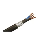 RS PRO 4 Core Power Cable Black 4mm² 600/1000V Cross Linked 90 °C 50 m 196-4694