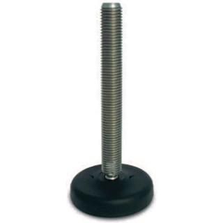 RS PRO M10 83 mm Diameter Adjustable Foot Stainless Steel 1000 kg Static Load Capacity 30 ° Tilt Angle 196-5335